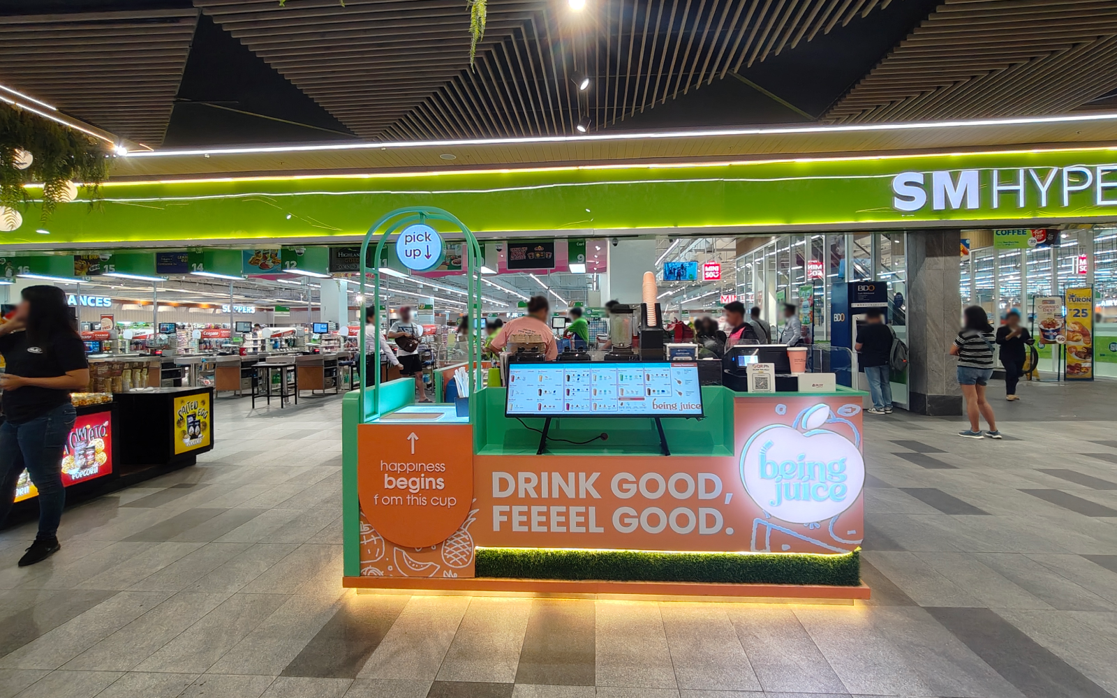 BEING JUICE in SM City North EDSA